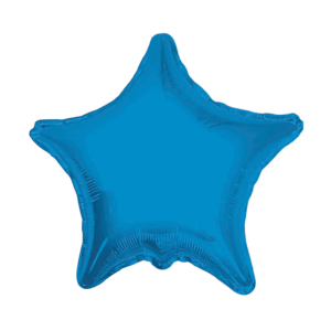 Globo estrella azul 22"