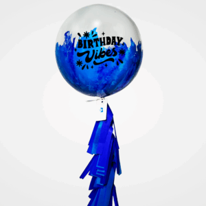 Globo burbuja 24" azul